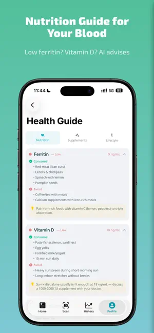 Hemio: AI Lab & Health screenshot 4