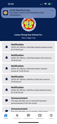 LCHSI SkoolTech Plus screenshot