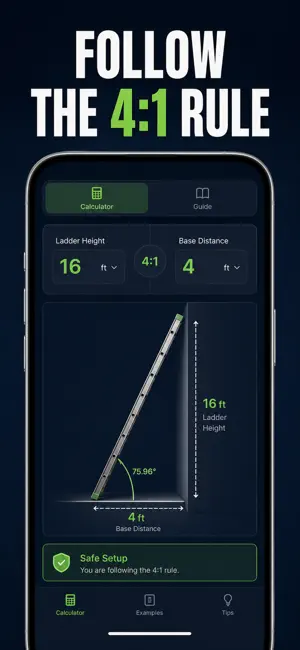 Ladder Angle Calculator screenshot 2