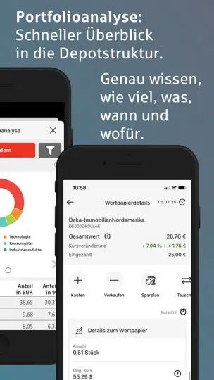 Screenshot von S-Invest - Wertpapiere & Börse auf dem iPhone 3
