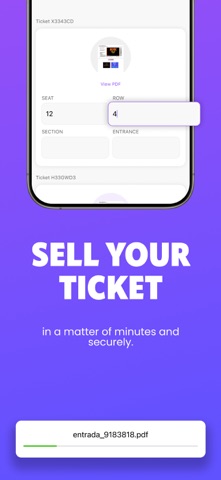 Captura de tela 2 de Rebel - Buy and Sell Tickets