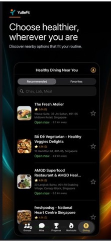 YuBeFit Screenshot 5 of 5