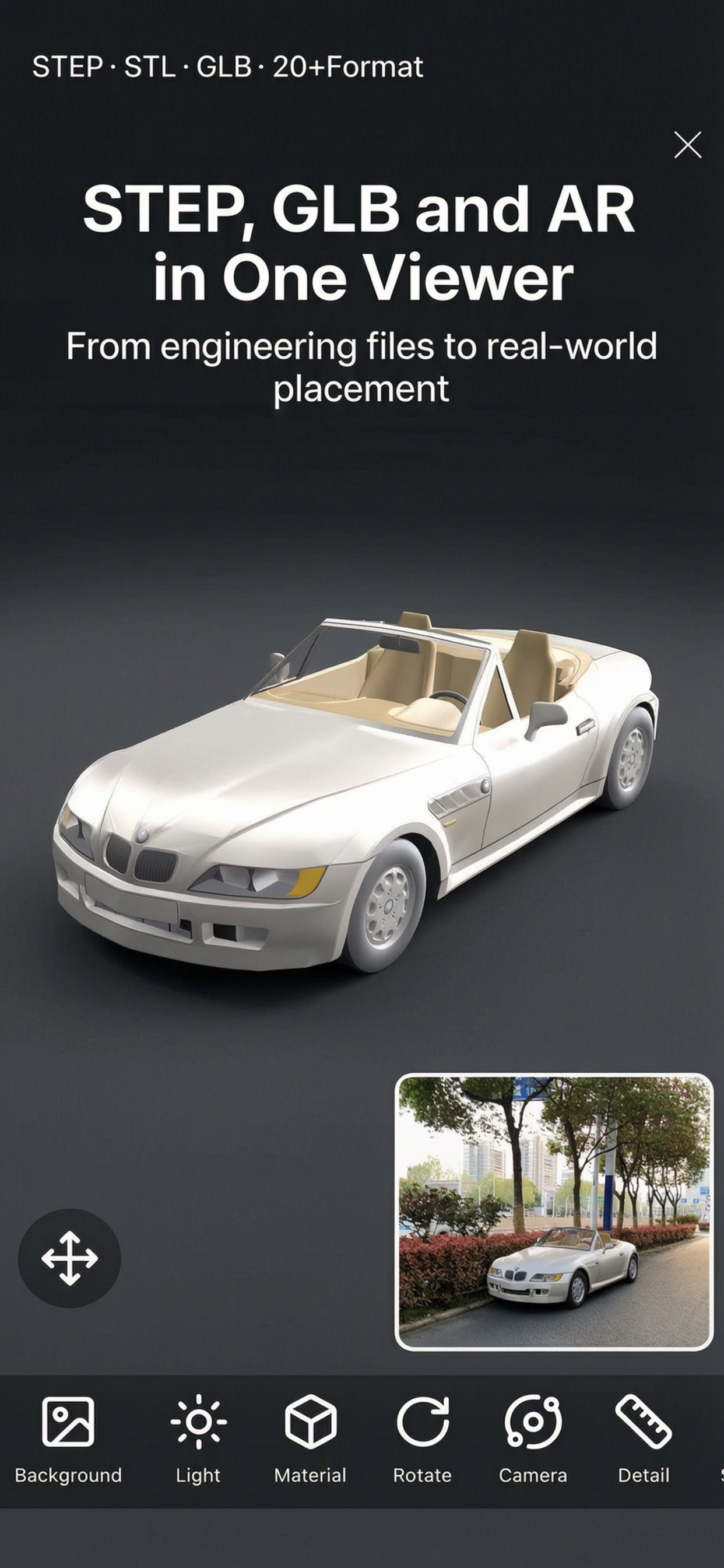 3D Model Viewer - AR View