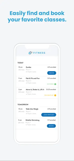 GF Fitness screenshot 3