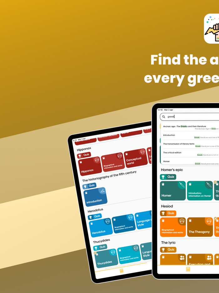 Greek Master - Literature