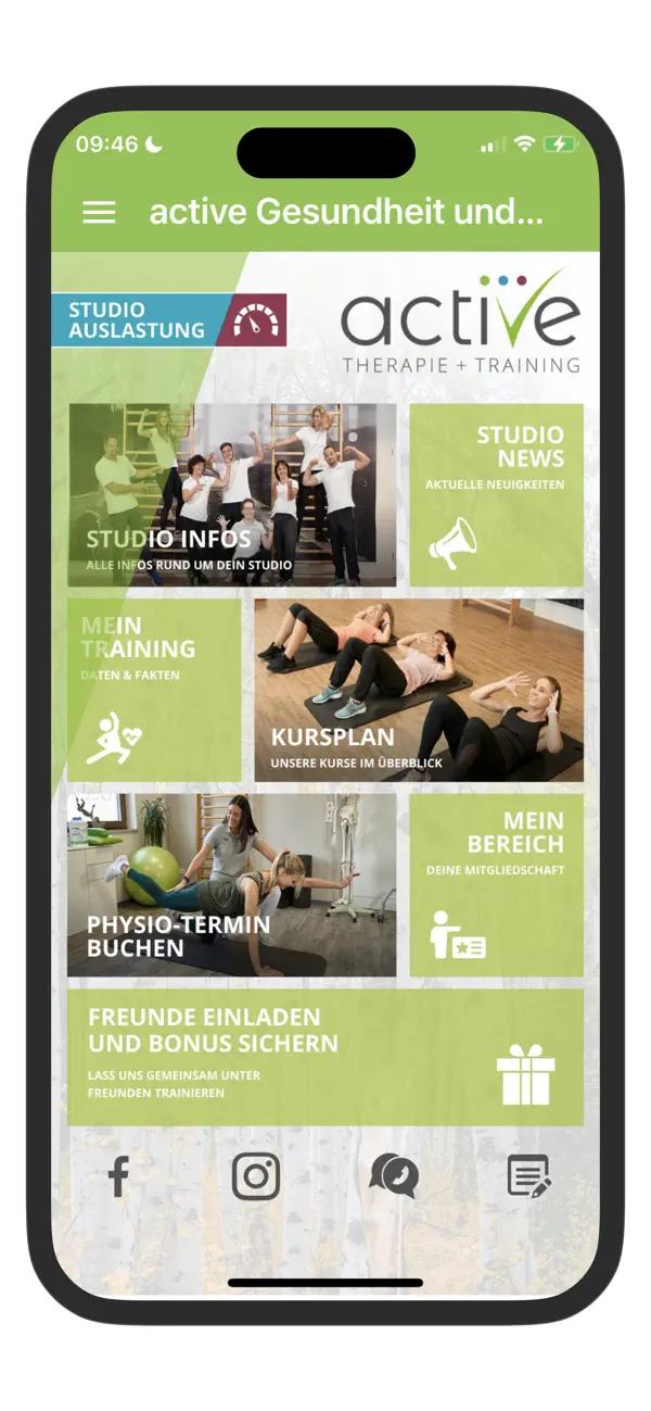 Screenshot #1 pour active Gesundheit und Fitness