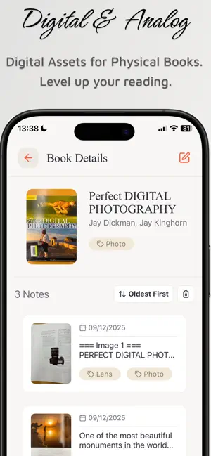 Book Leaf: OCR Book Notes screenshot 1