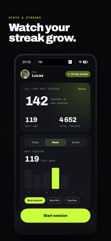 Reps. Kick-Ups Counter Screenshot 3 of 3