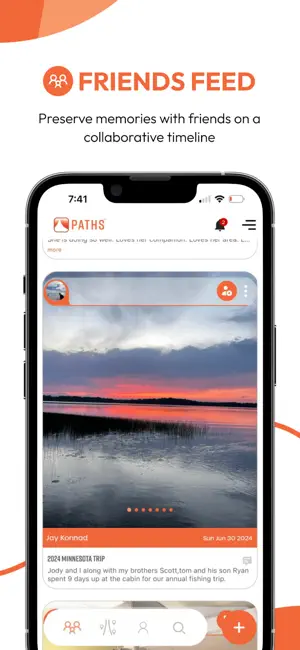 Paths: Friends Memories Life screenshot 4