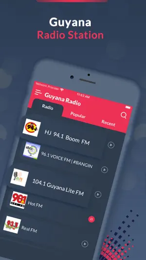 Guyana Radio FM screenshot 1