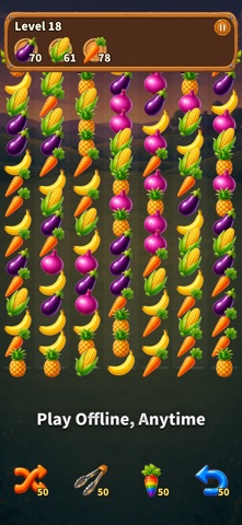 Veggie Fruit Match 3 Cooking Screenshot 4 of 4