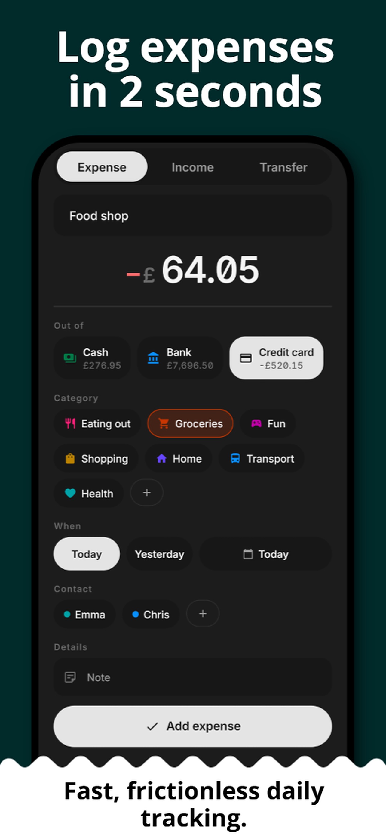 Screenshot 2 of Creso: Money & Budget Planner