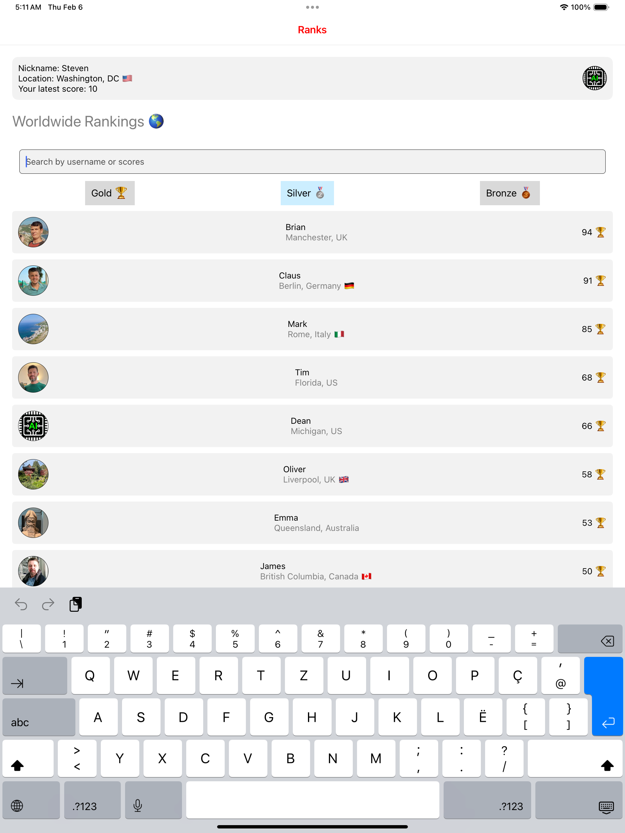 AI Word Game