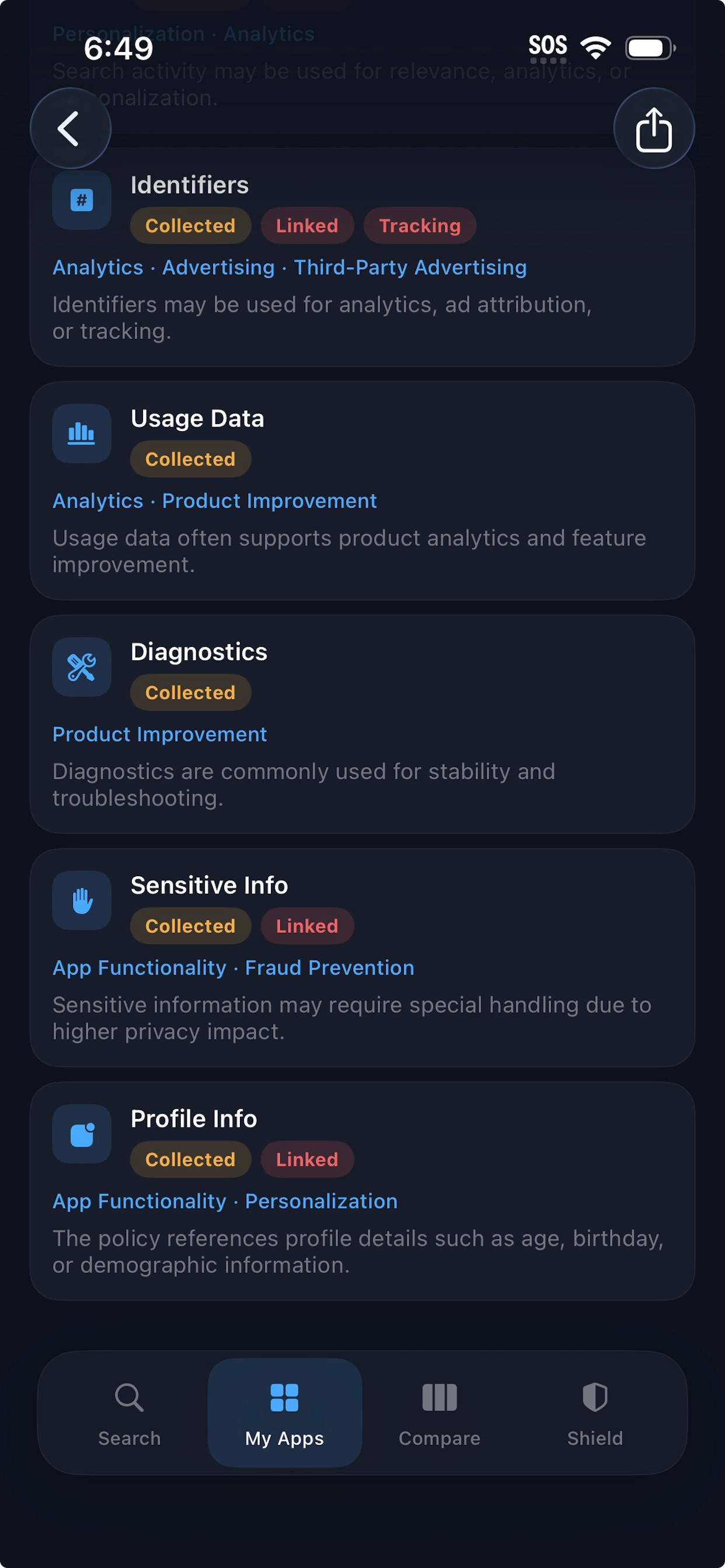 PrivacyIQ screenshot 7