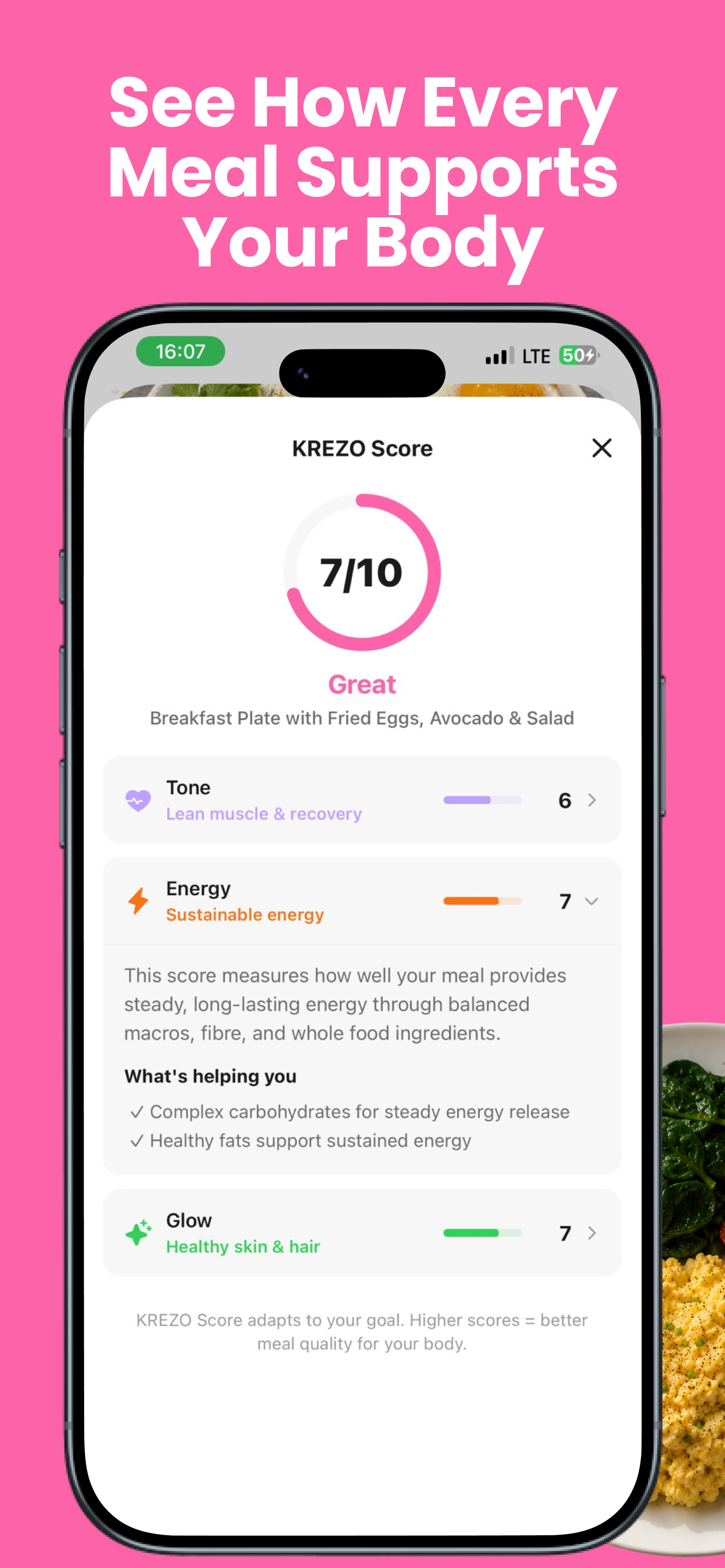 KREZO – Women Protein Tracker screenshot 3