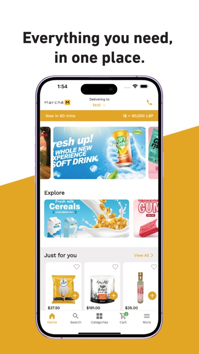 Marché M Screenshot