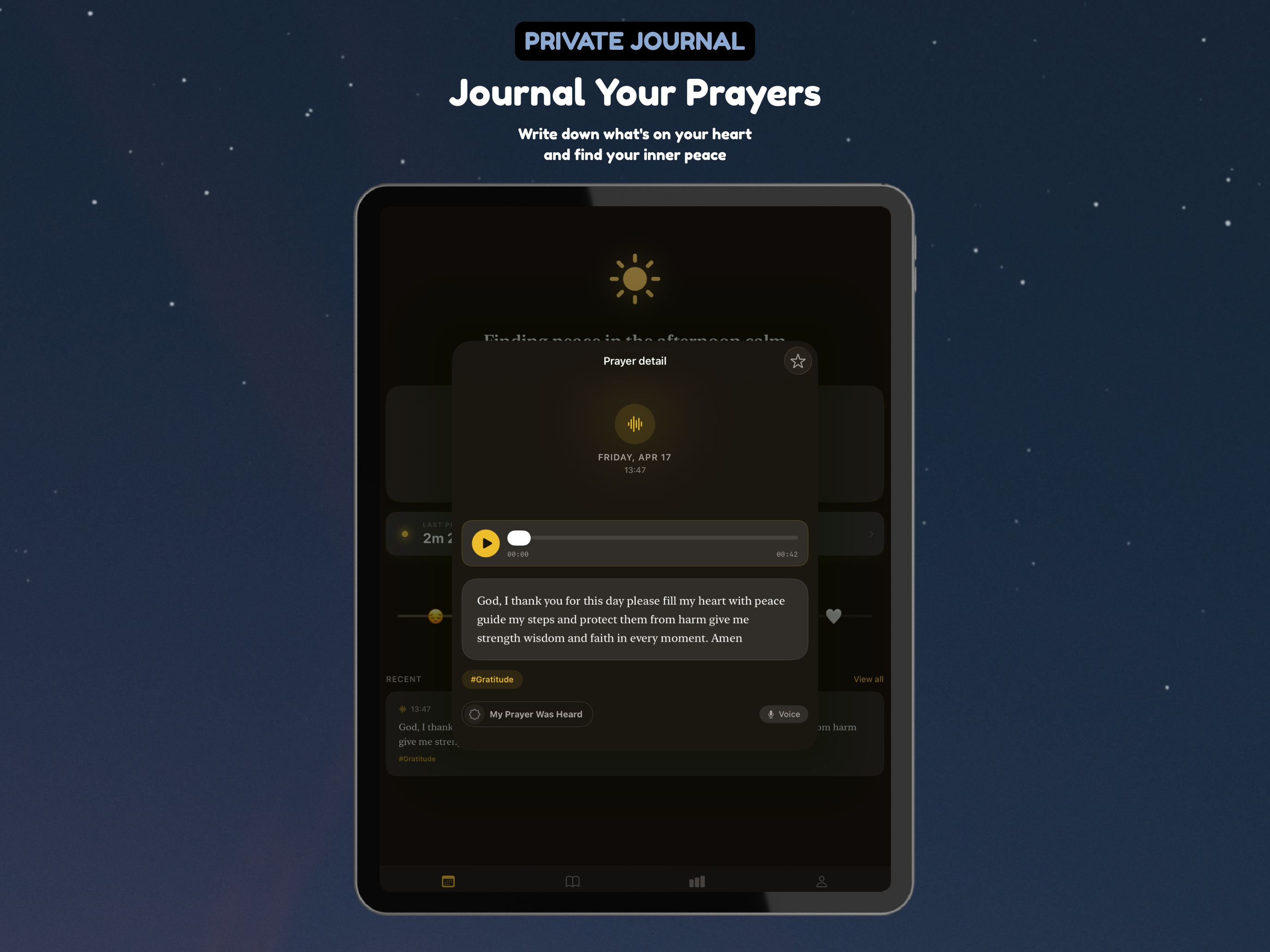 Prayer Journal Bible: Amen screenshot 11