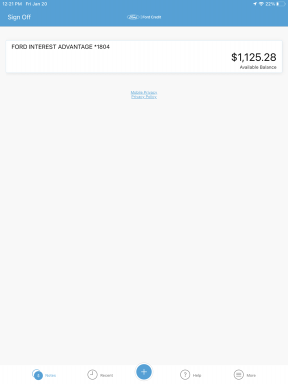 App screenshot