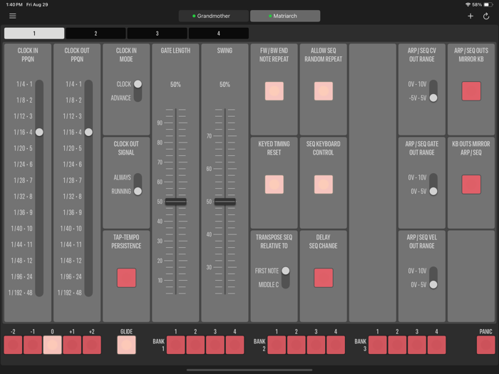 Mother Global Settings