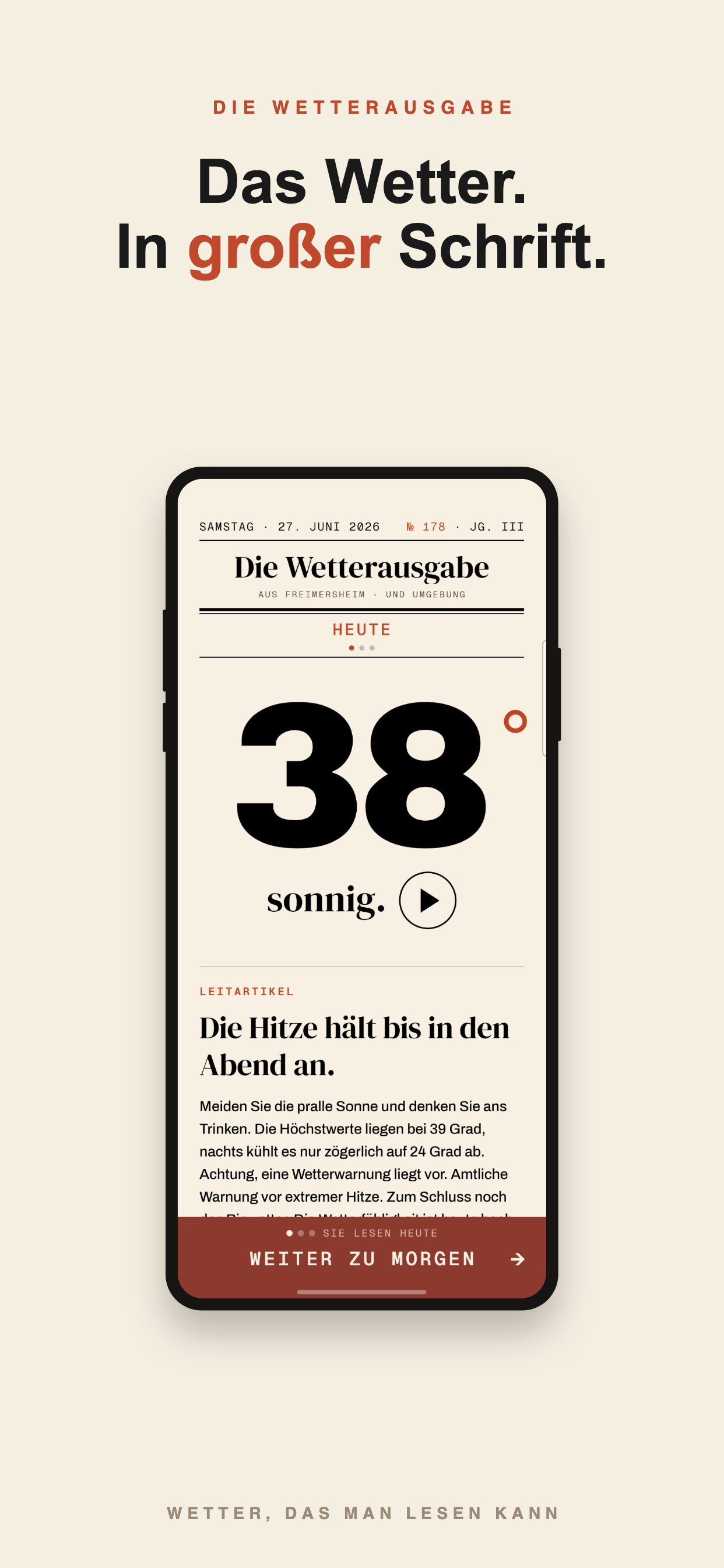 Wetter & Warnungen vorgelesen screenshot 7