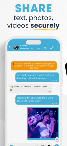 Chat Dome: Encrypted Messagingのおすすめ画像5