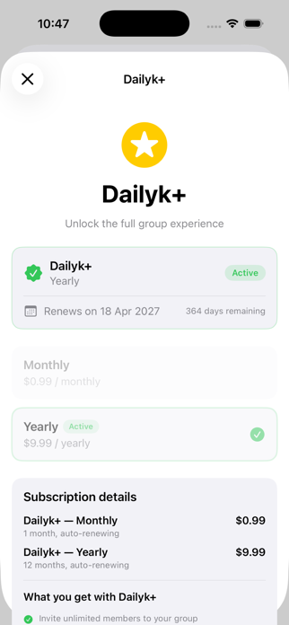Dailyk Screenshot 9 of 10