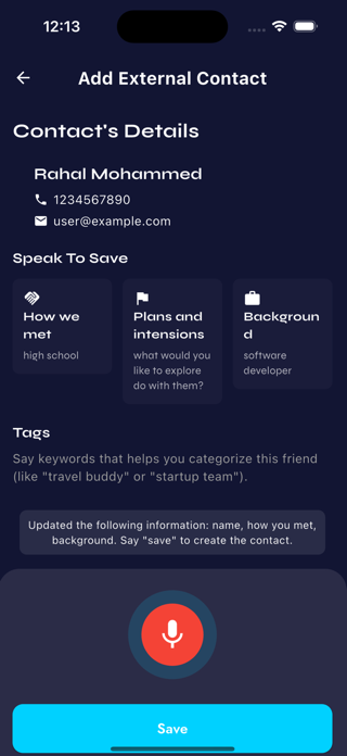 Make-Contact Screenshot 4 of 7