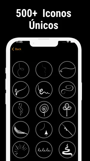 Captura de pantalla de Generador De Fotos IA - Black en iPhone 1
