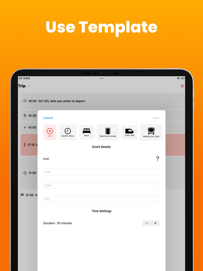 Structured - dont be late
