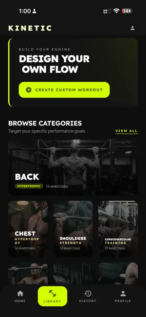 Kinetic Workout screenshot 2