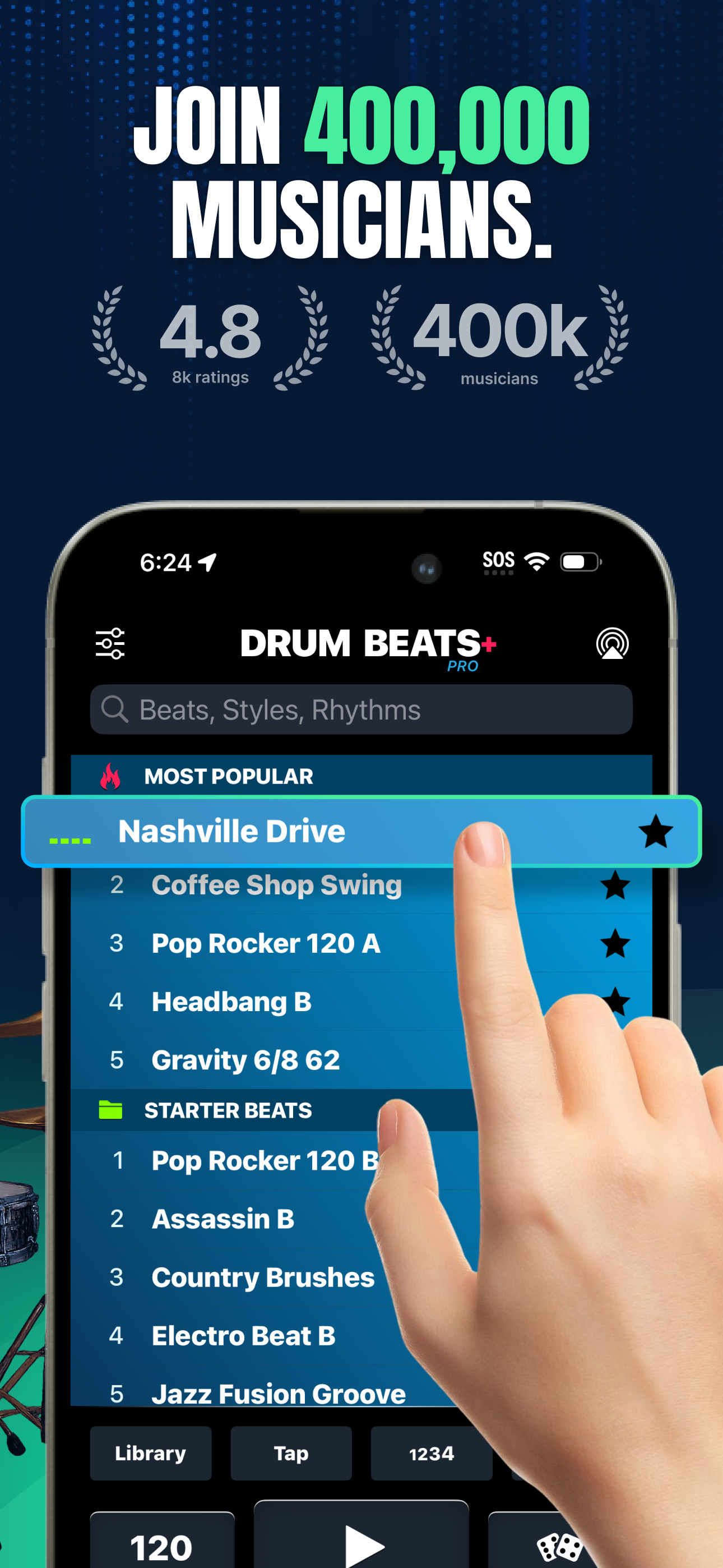 Drum Beats+ Rhythm Machine