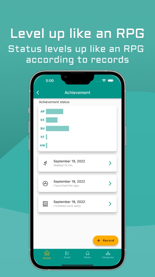 #6. HibaQuest: Habit & Task Quest (iOS) By: takahiro sasaki
