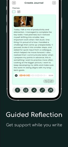 Iris AI-Journaling screenshot