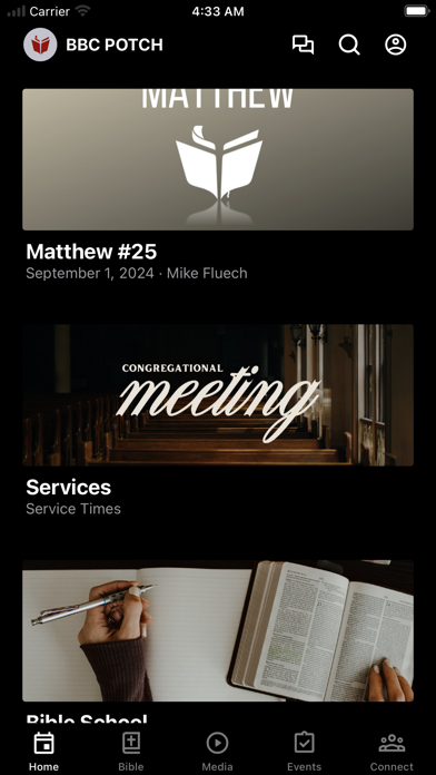Screenshot #1 pour Bible Baptist Potch