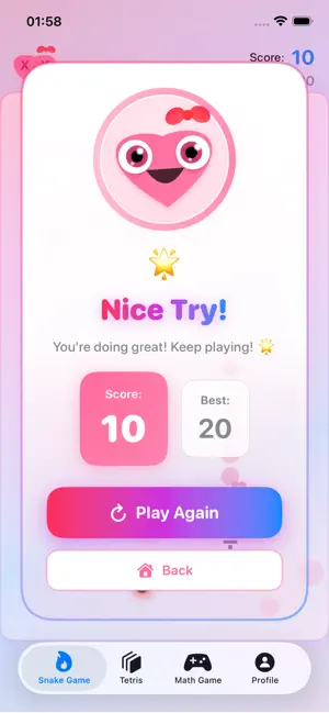 Brain Training & Snake Math screenshot 2