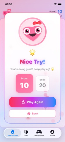 Brain Training & Snake Math Screenshot 2 of 7