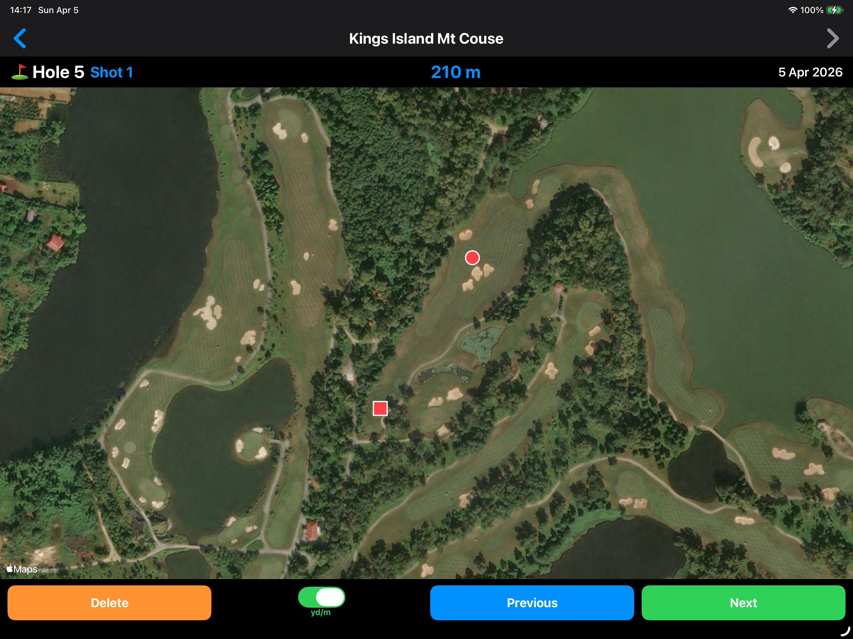 GolfTracer watch screenshot 16