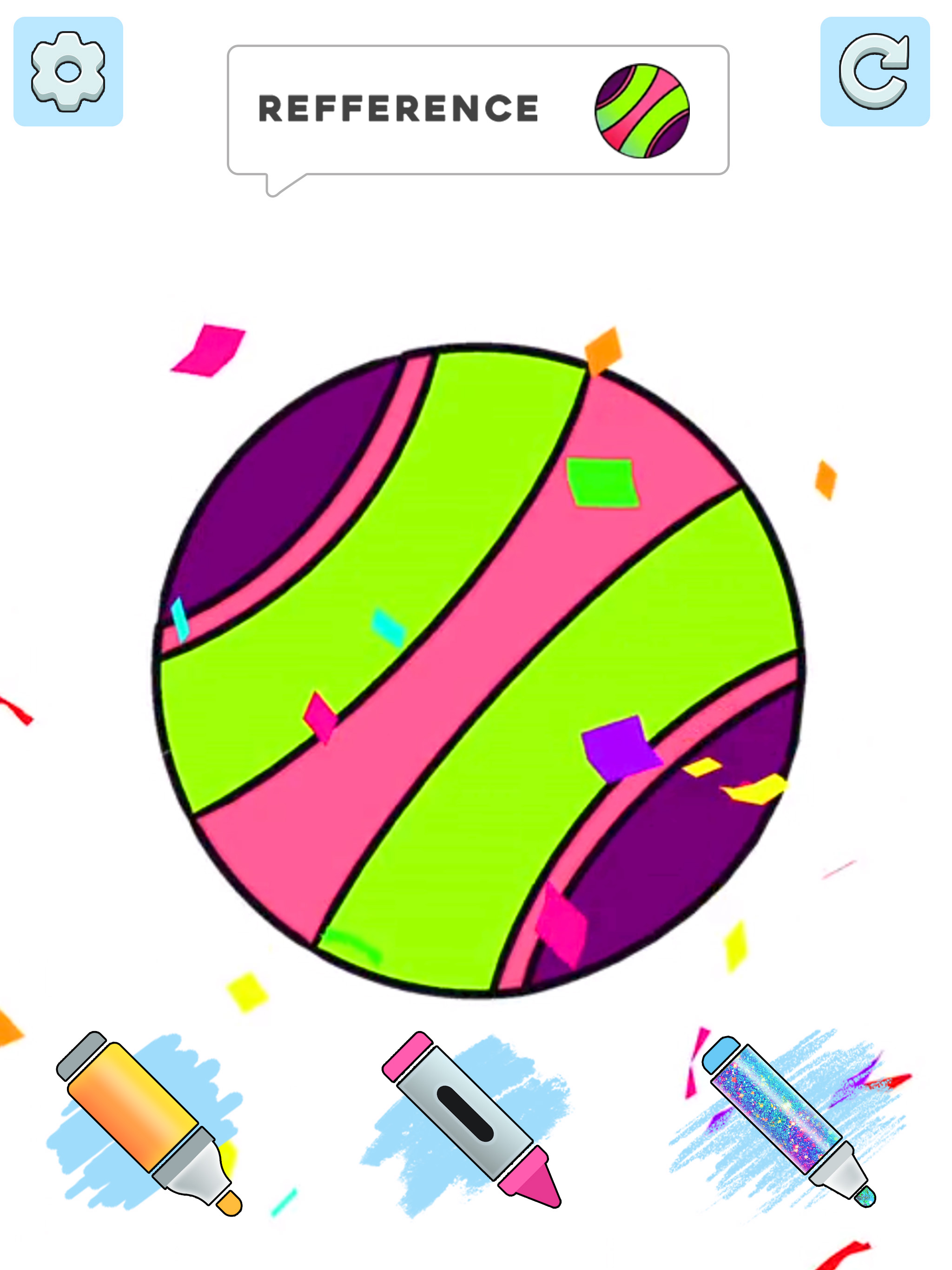 Pixel Art Coloring Book Game screenshot 18