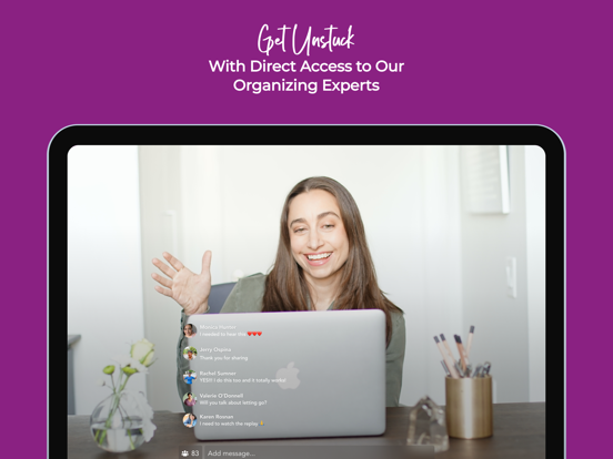 Organize & Flow iPad screenshot 4 - Lifestyle app