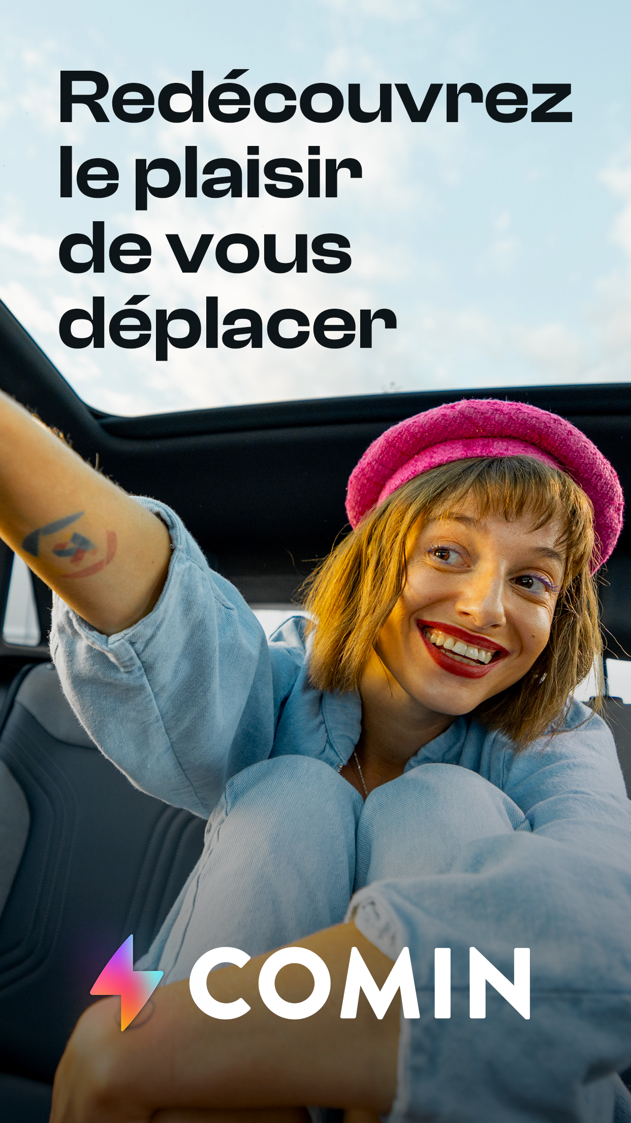 COMIN : Commandez un trajet