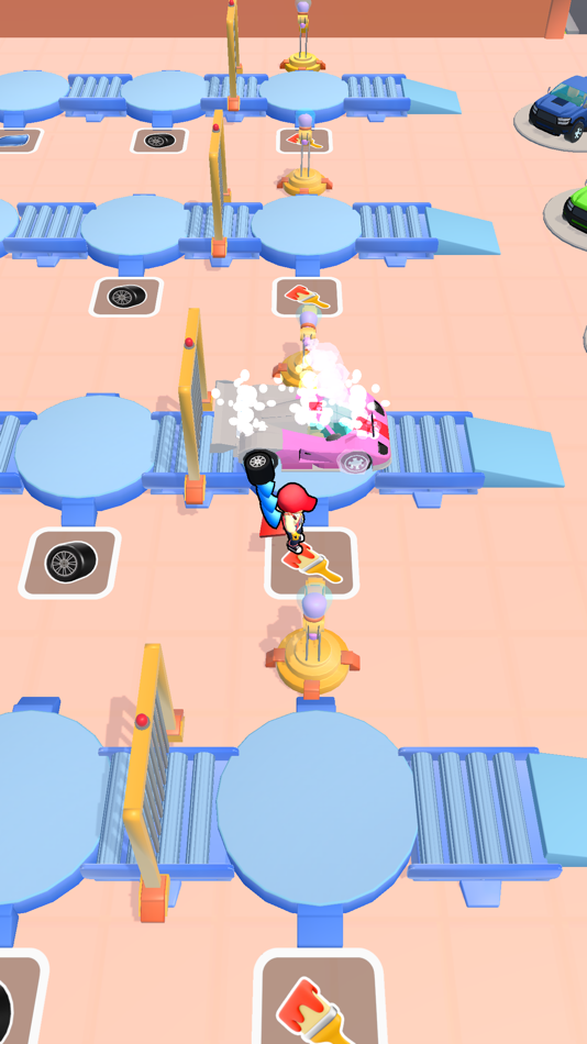 #5. Car Factory Idle 3D! (iOS) 由: Noko Games