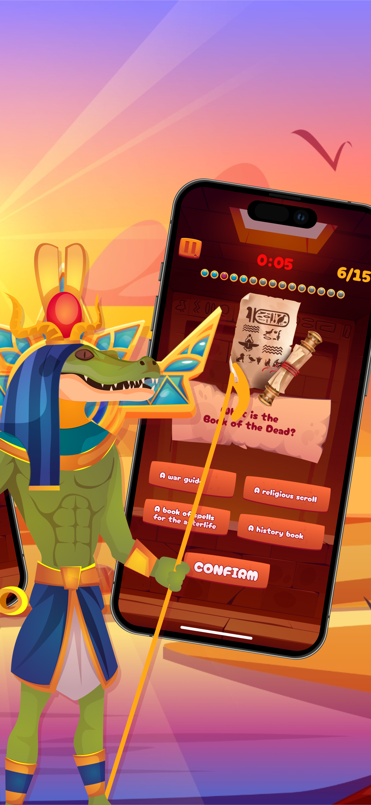 Egyptian Mythology Quiz screenshot 4