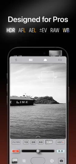 Screenshot von No Fusion-Powerful Pro Cam auf dem iPhone 2
