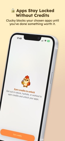 Clucky: Earn Your Screen Time Screenshot 2 of 5