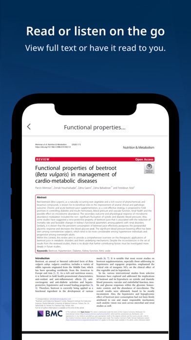 EBSCO Mobile Screenshot