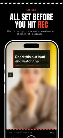 TakeKit: Teleprompter Camera Screenshot 2 of 5
