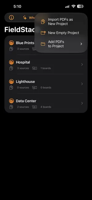 FieldStack screenshot 2