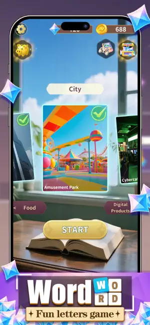 Word Word-Fun Letters Game screenshot 2