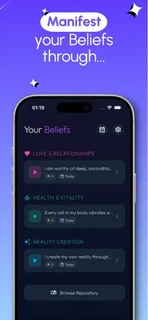 Law of Belief - Manifest Daily screenshot 1