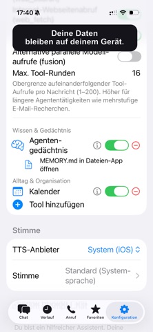 Agent Talk screenshot